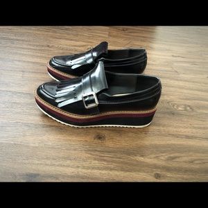 Zara wedge shoes